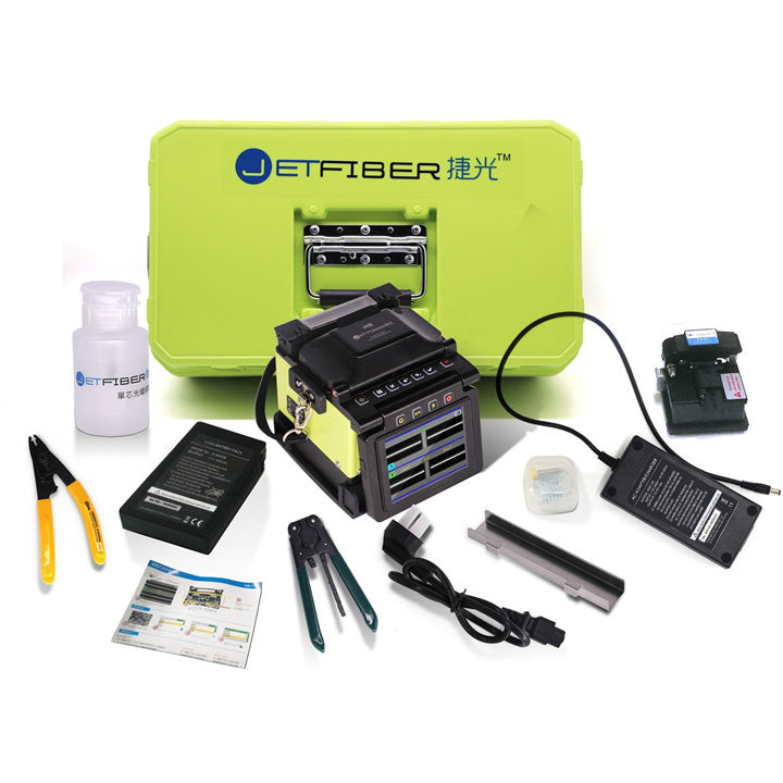 (دستگاه فیوژن فیبرنوری H5+ JetFiber) ............. Fusion splicer Jetfiber همراه با 3 ساعت آموزش رایگان
